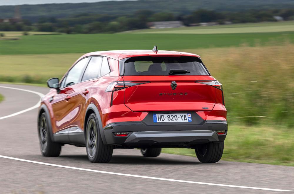 Renault Symbioz rear cornering