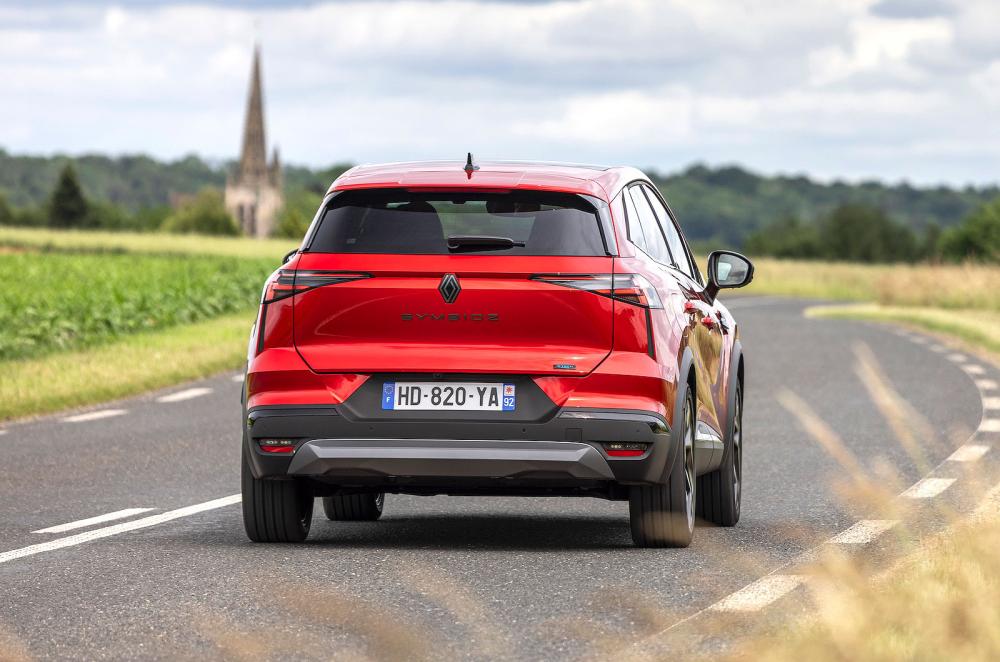 Renault Symbioz rear driving
