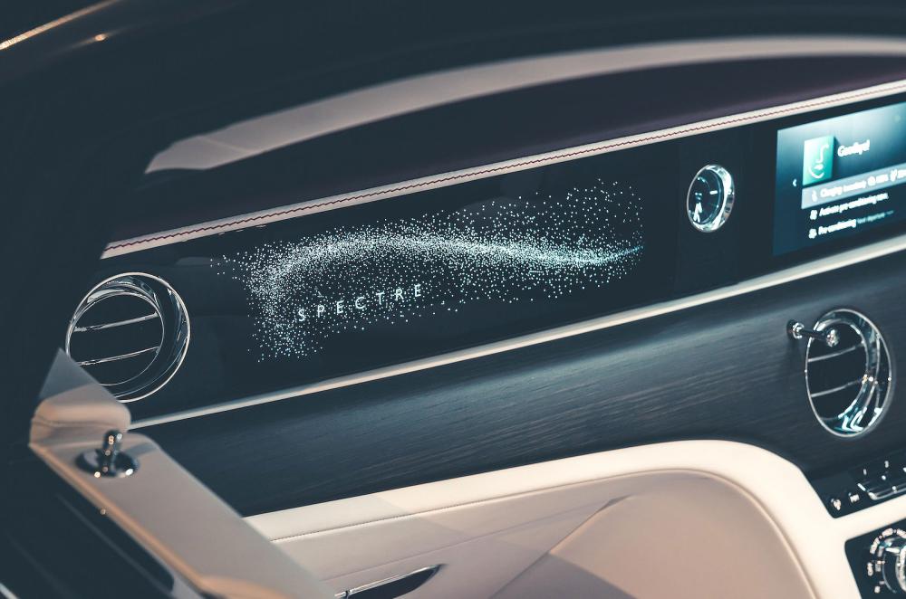 Rolls-Royce Spectre dashboard