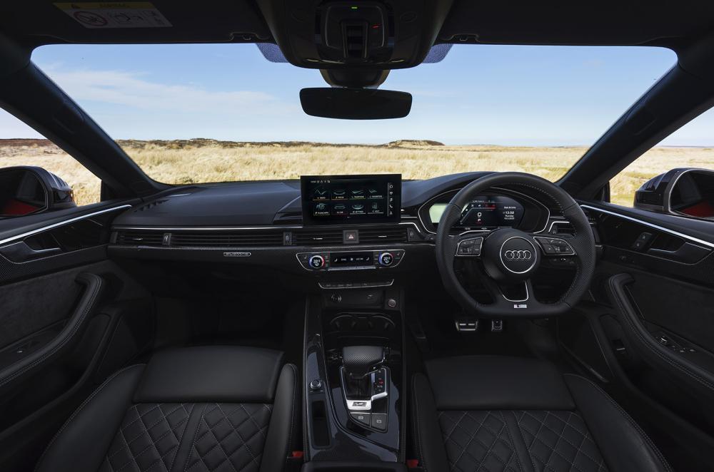 Audi S5 interior dashboard