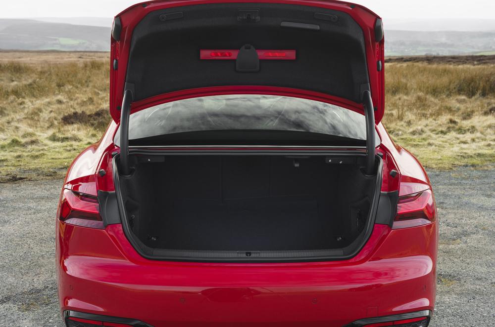 Audi S5 boot open