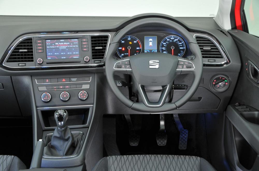 Seat Leon dashboard