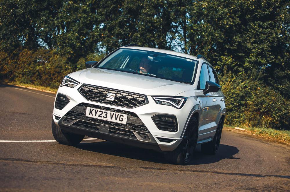 Seat Ateca front cornering