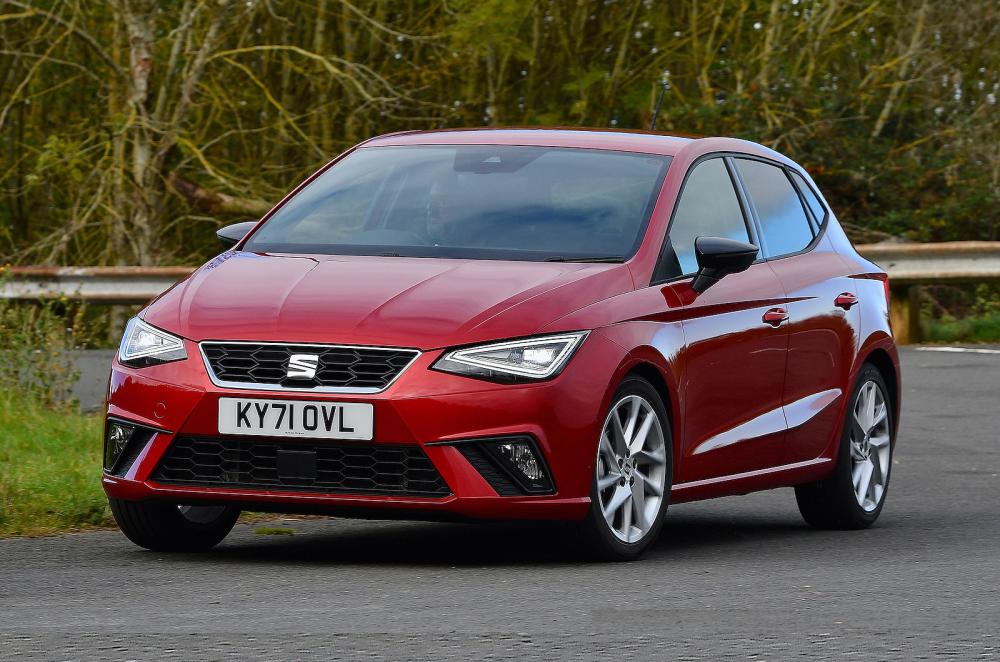 Seat Ibiza front cornering