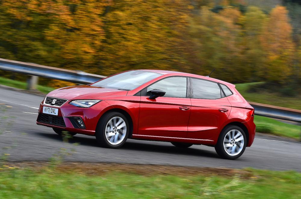 Seat Ibiza front cornering