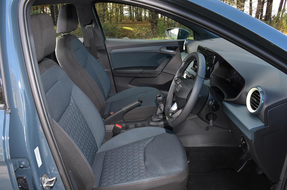 Seat Ibiza front seats