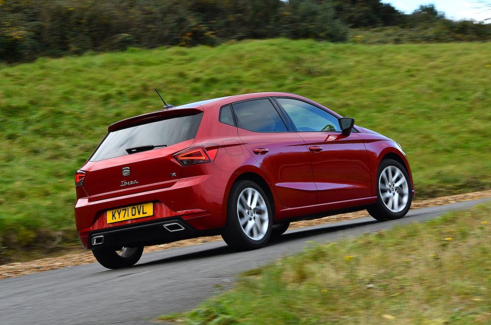 Seat Ibiza rear right driving