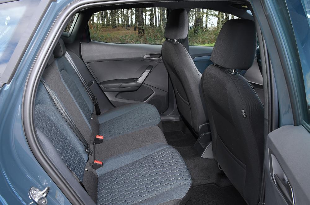 Seat Ibiza rear seats