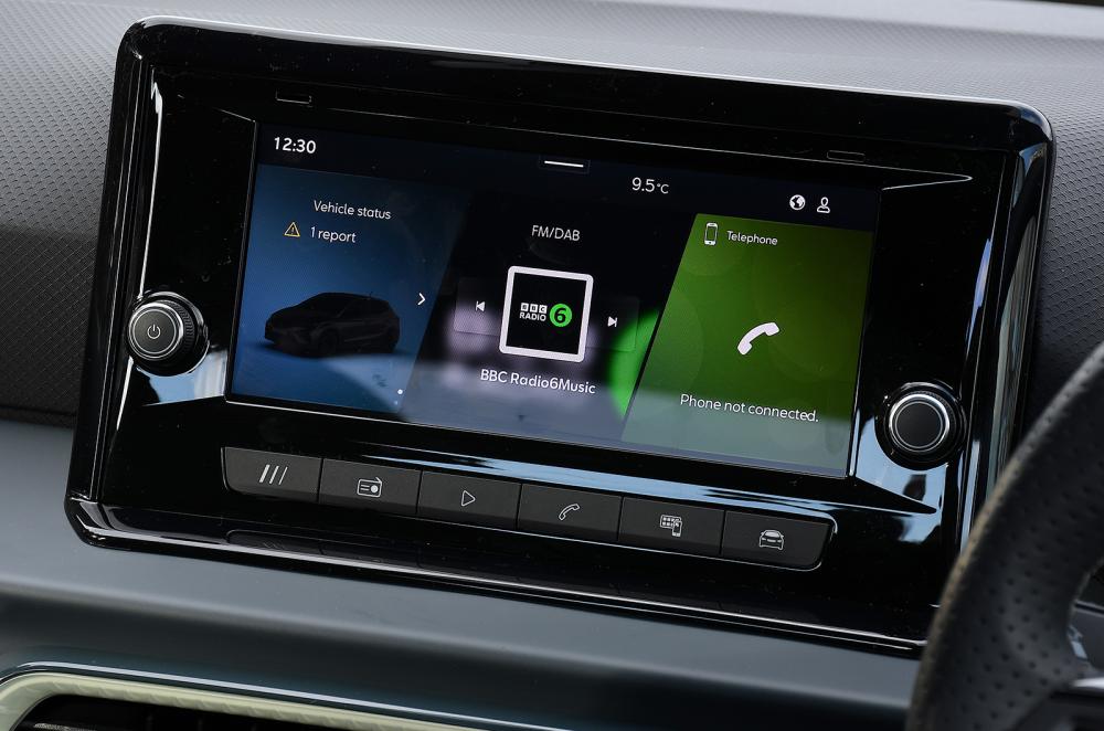 Seat Ibiza touchscreen