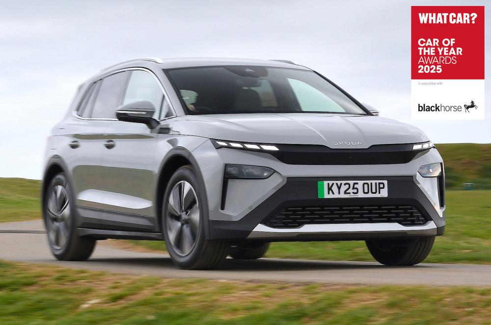 Skoda Elroq front cornering