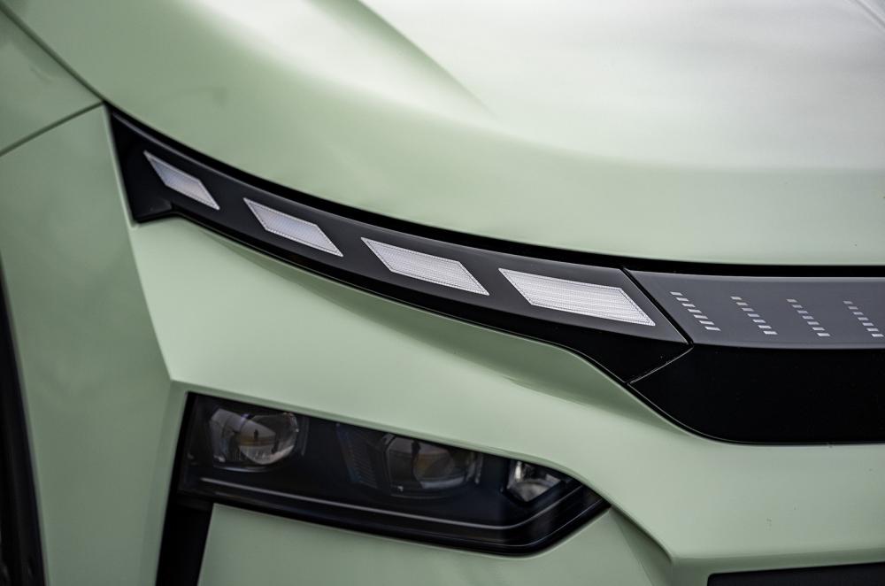 Skoda Elroq headlight detail
