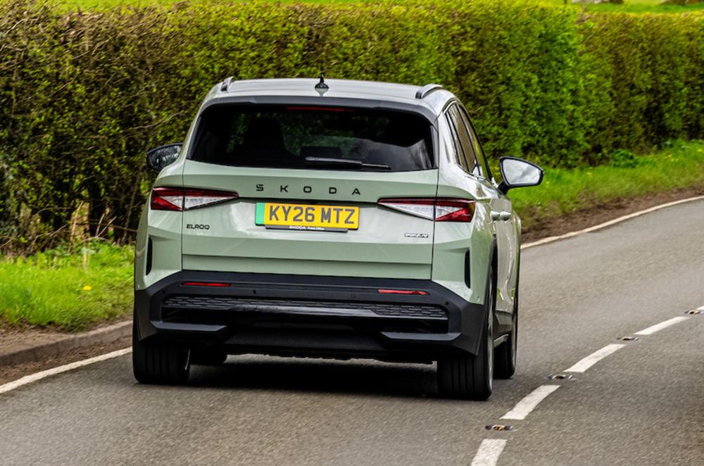 Skoda Elroq rear cornering
