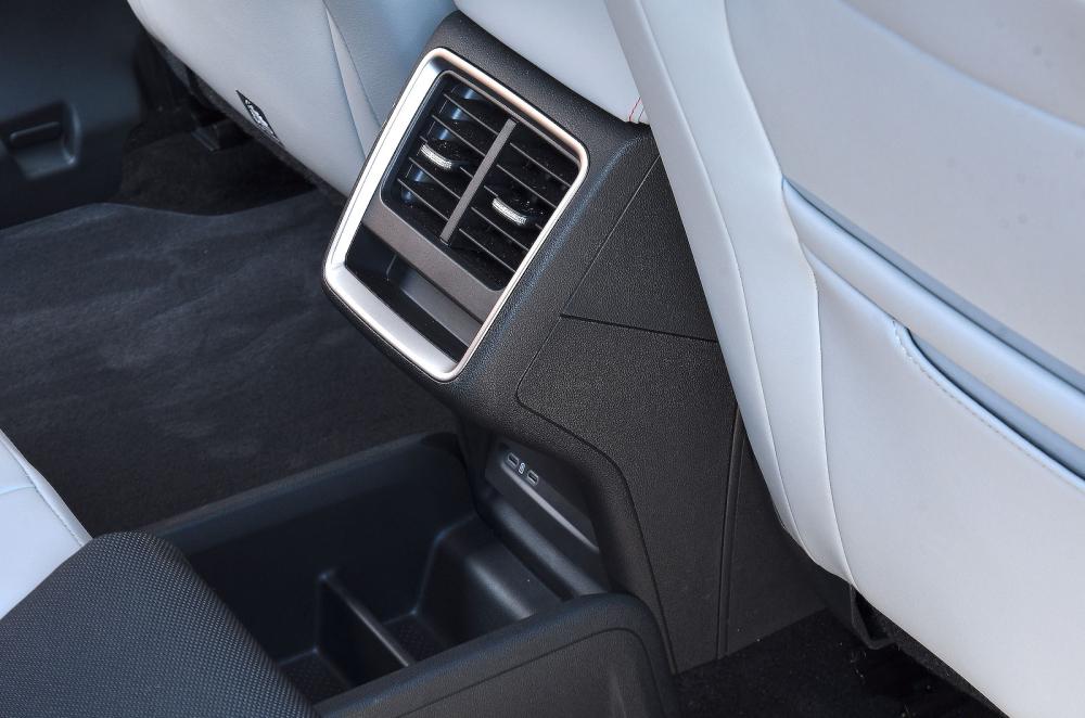 Skoda Elroq rear interior vents
