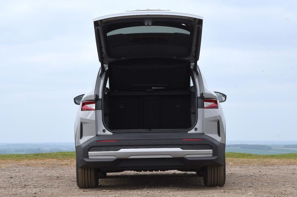 Skoda Elroq rear static boot open