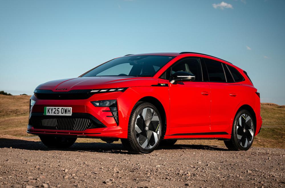 Skoda Enyaq vRS front left static