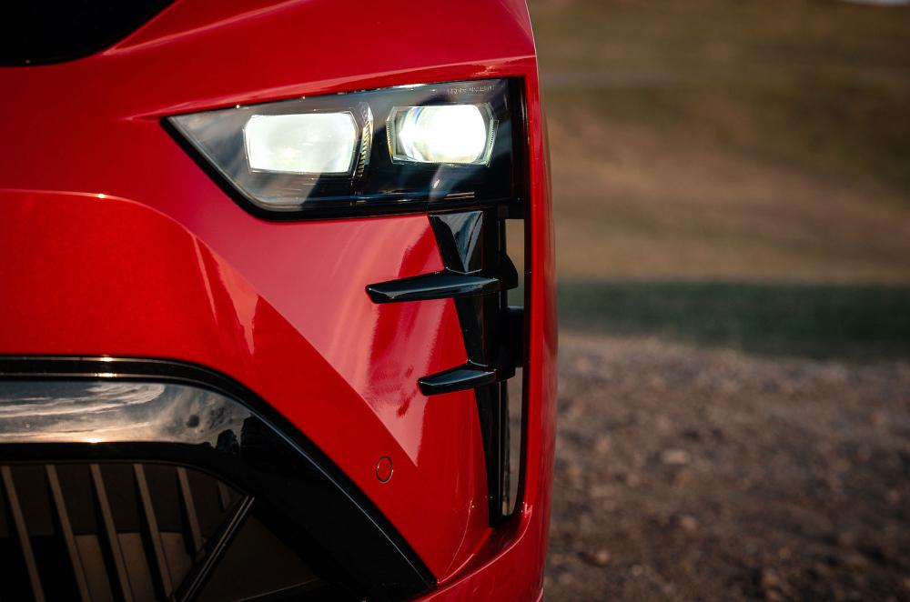 Skoda Enyaq vRS headlights