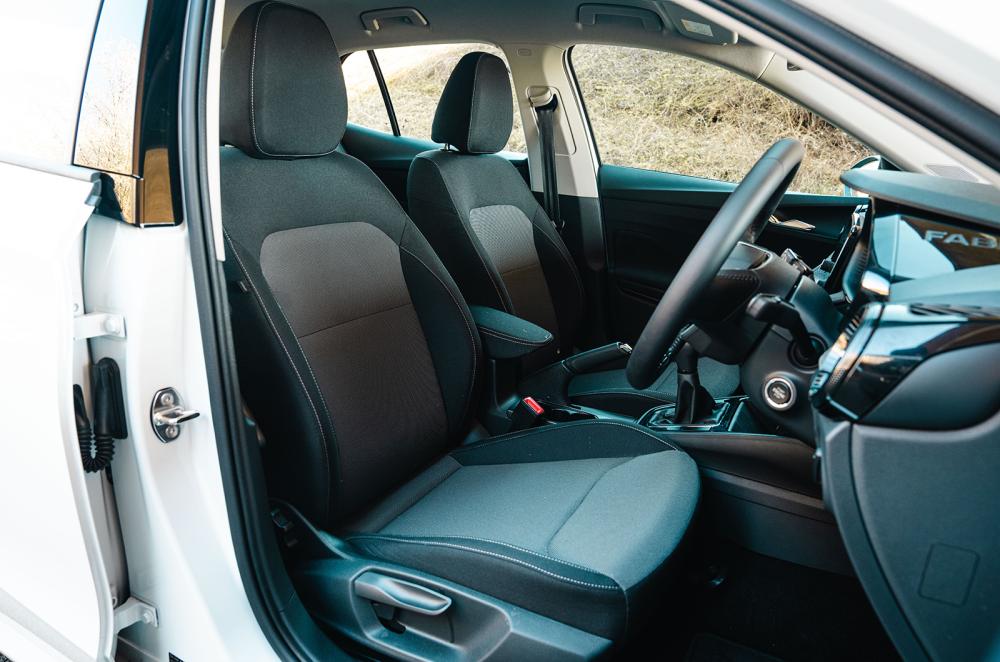 Skoda Fabia front seats