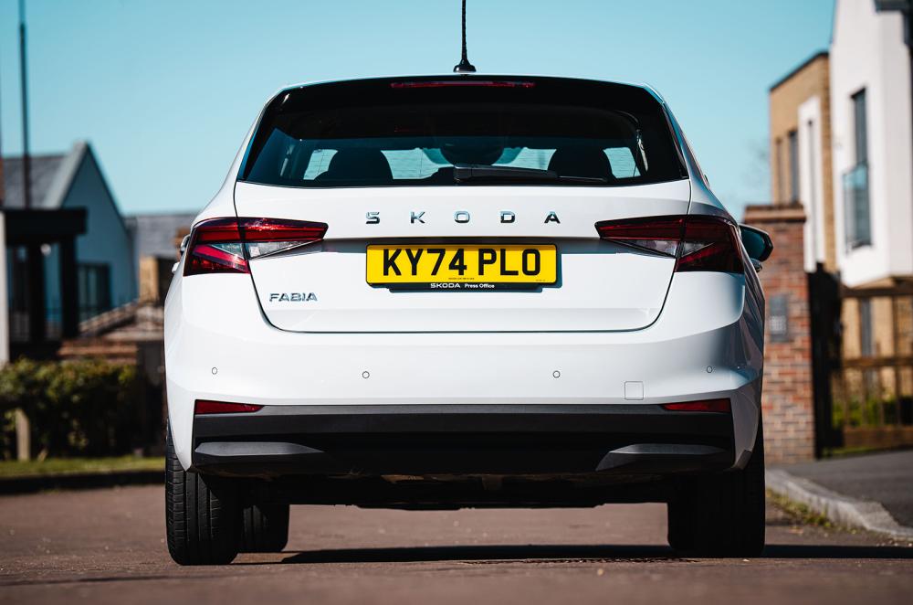 Skoda Fabia static rear