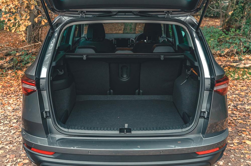 Skoda Karoq boot open