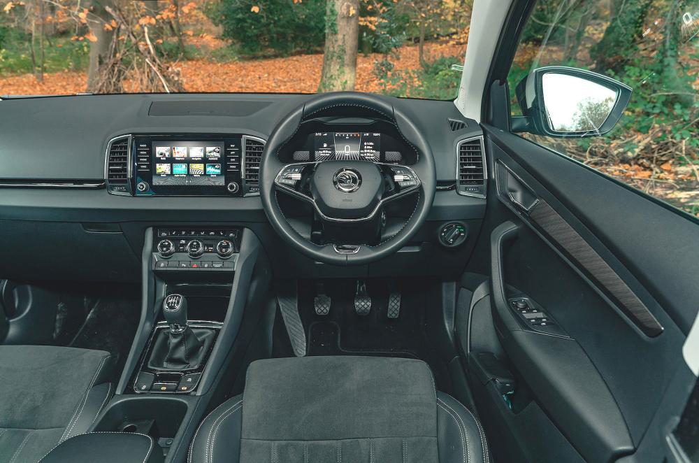 Skoda Karoq interior dashboard