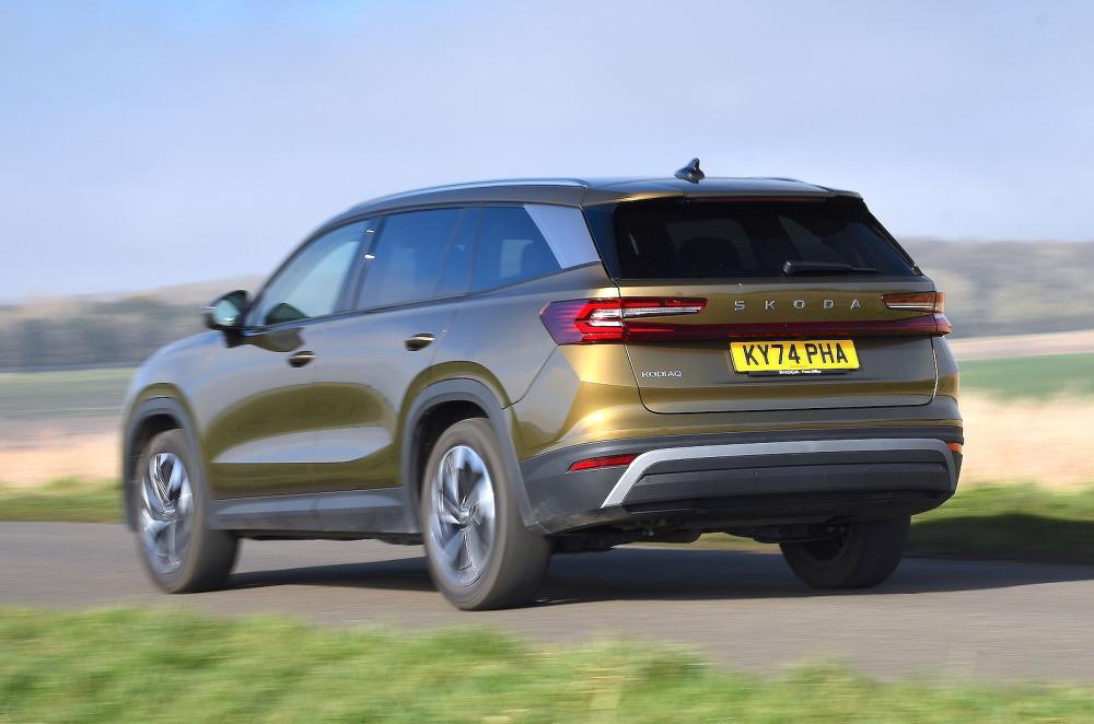 Skoda Kodiaq rear left driving