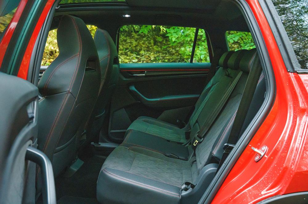 Skoda Kodiaq vRS back seats
