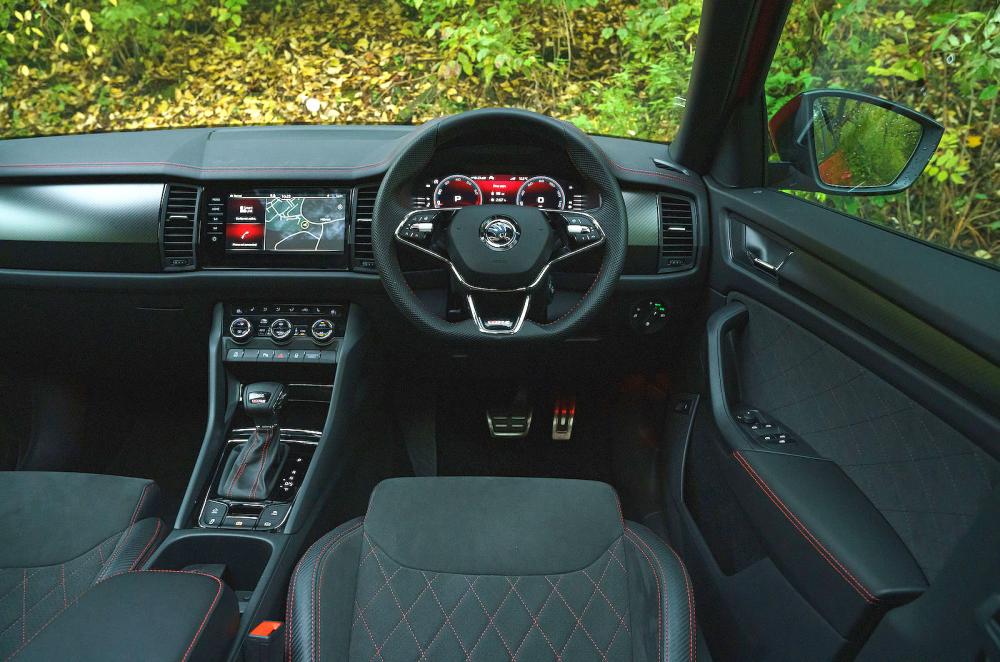 Skoda Kodiaq vRS dashboard