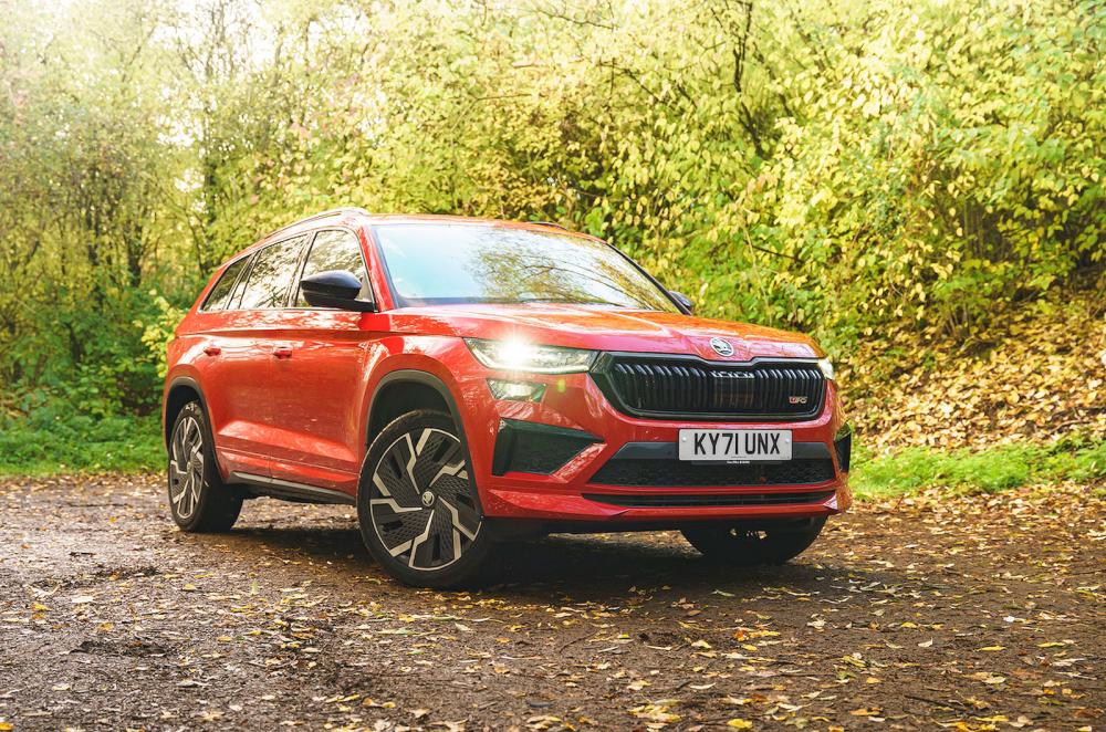 Skoda Kodiaq vRS front right static