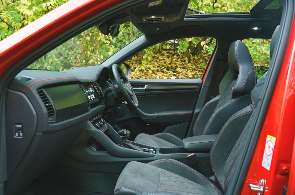 Skoda Kodiaq vRS front seats