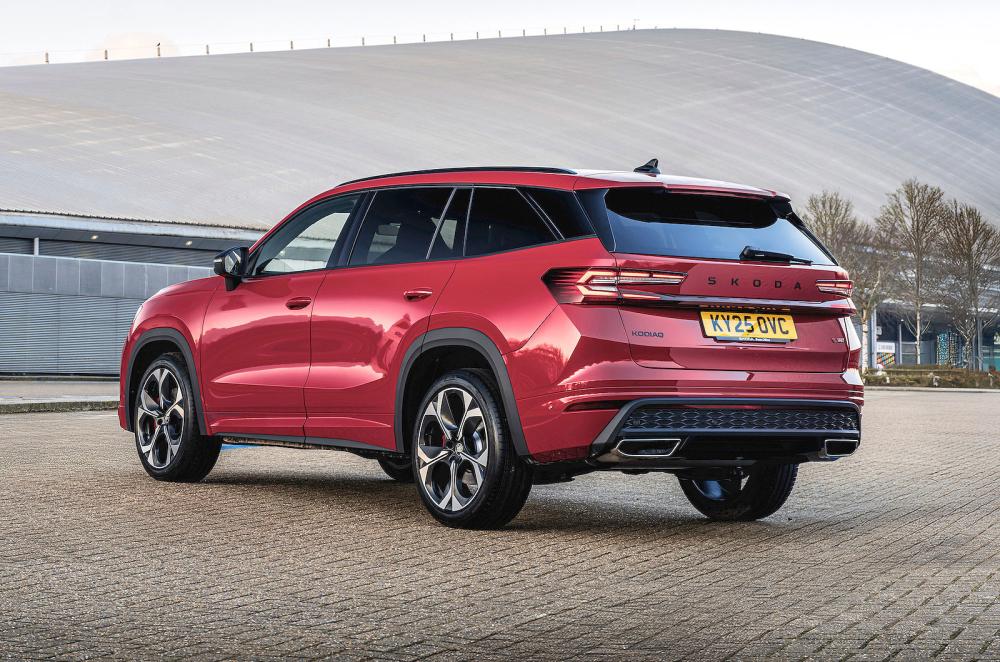 Skoda Kodiaq vRS rear left static