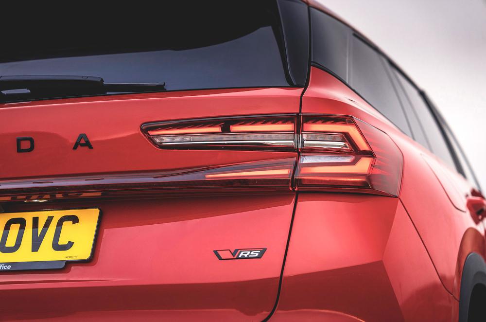 Skoda Kodiaq vRS rear lights