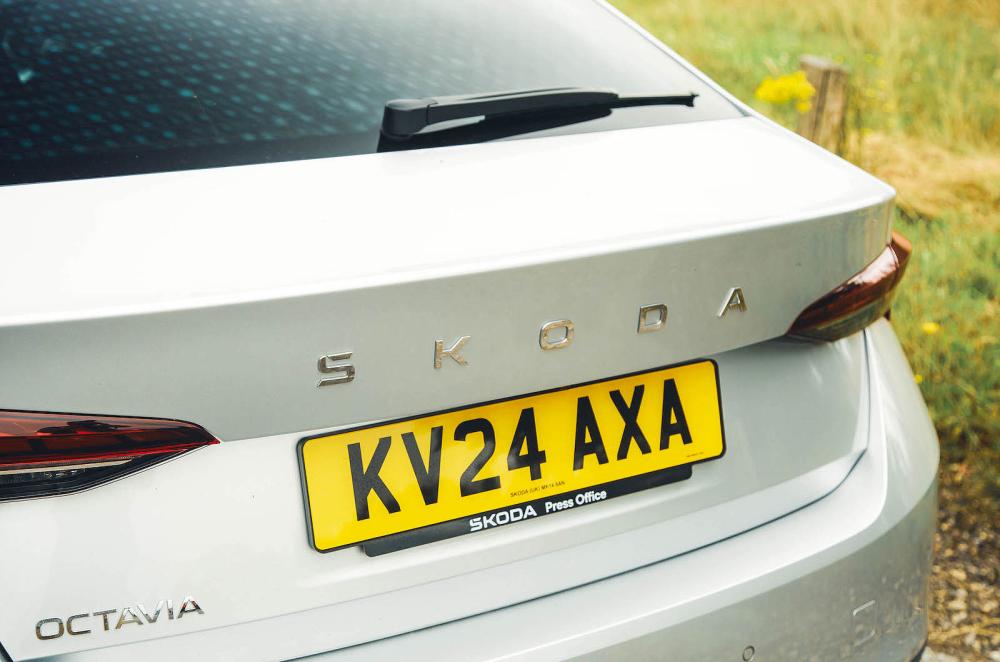 Skoda Octavia rear badge