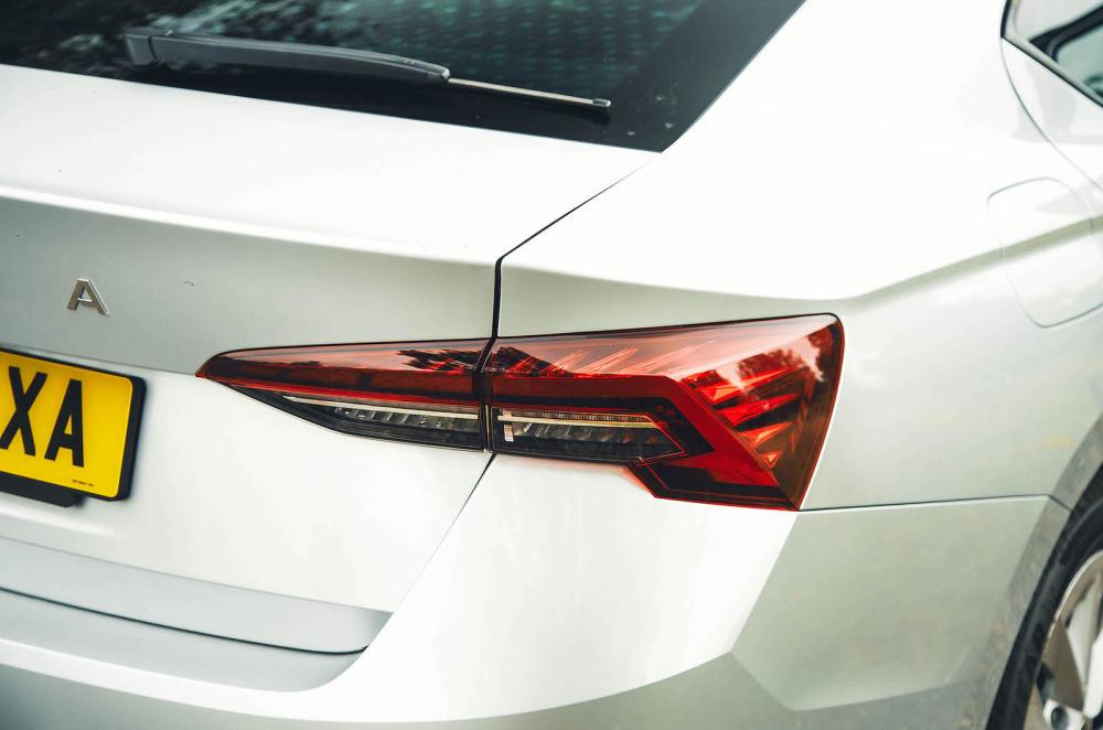 Skoda Octavia rear lights