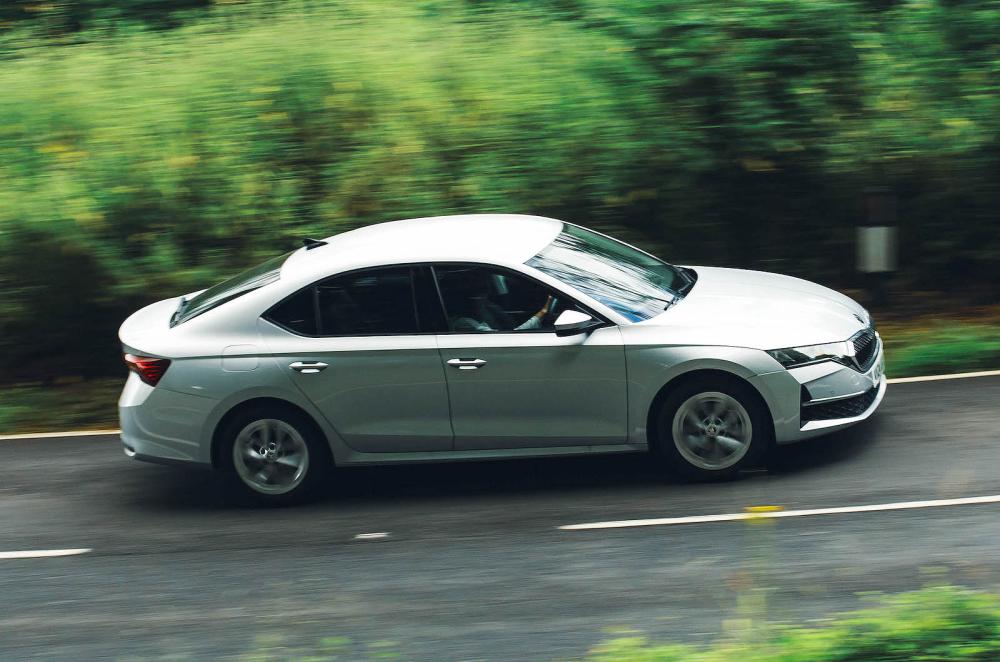 Skoda Octavia right driving