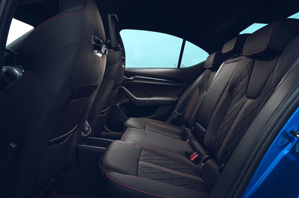 Skoda Octavia vRS back seats