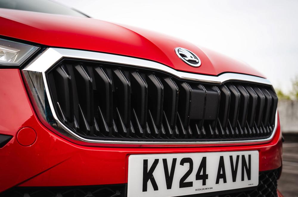 Skoda Scala grille