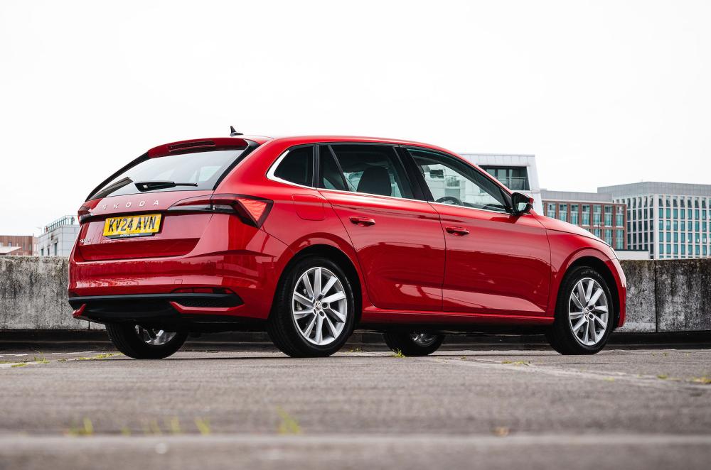 Skoda Scala rear right static