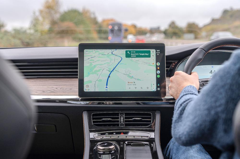 Skywell BE11 infotainment touchscreen