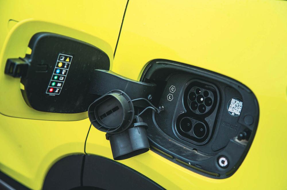 Smart #1 charging socket detail