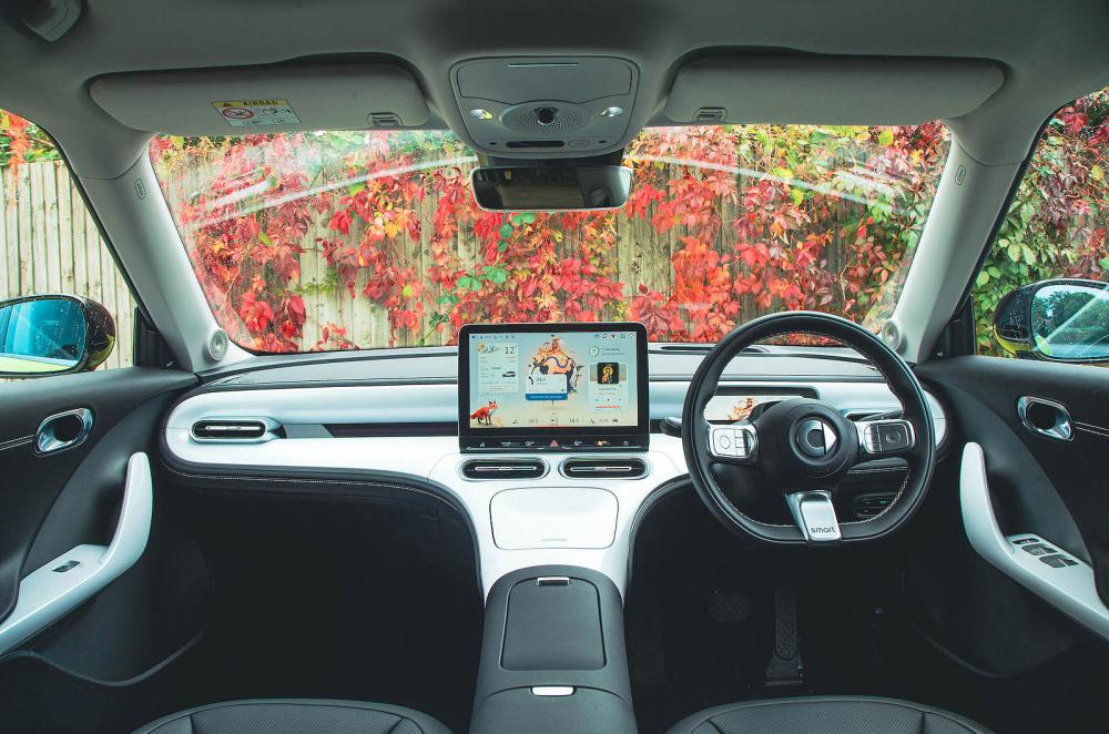 Smart #1 interior dashboard