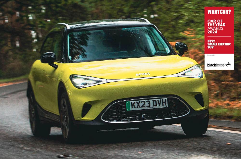 Smart #1 front cornering