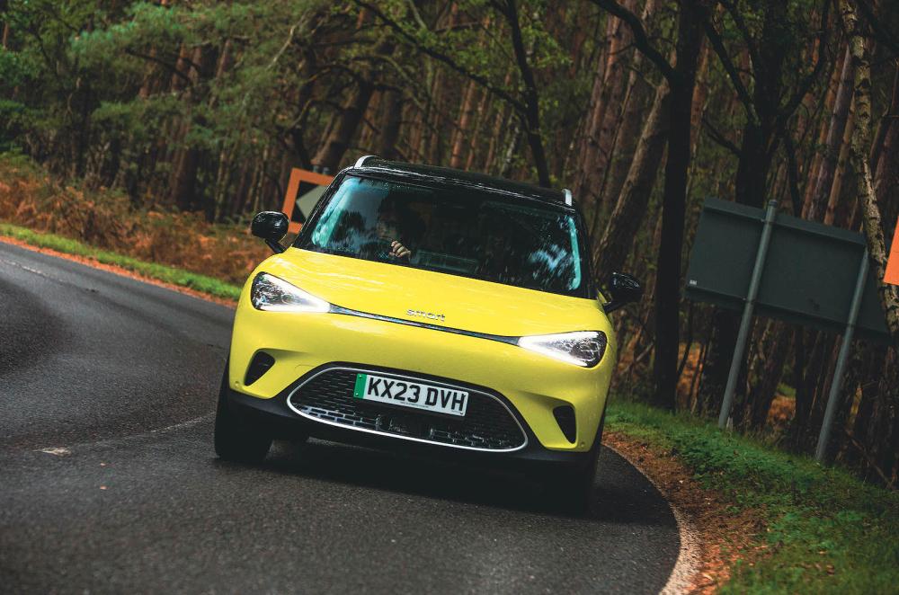 Smart #1 front cornering