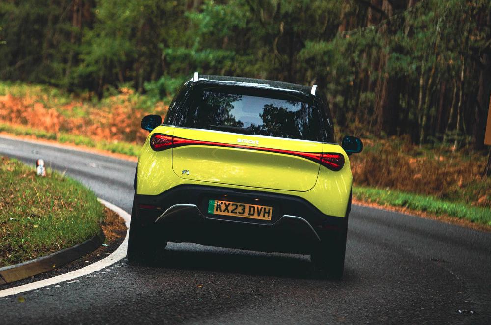 Smart #1 rear cornering