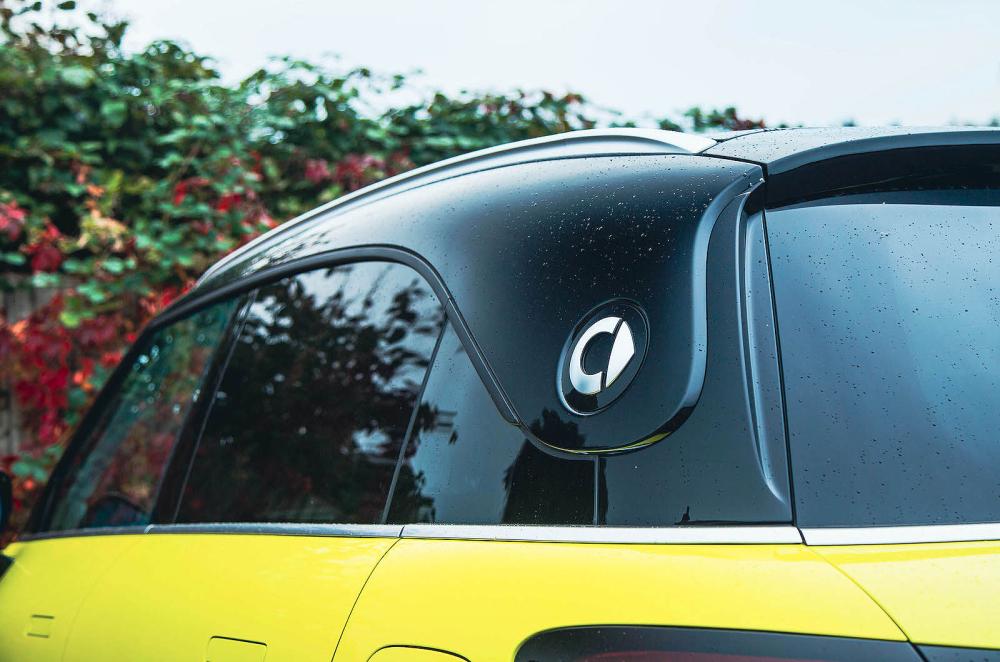 Smart #1 rear roof detail