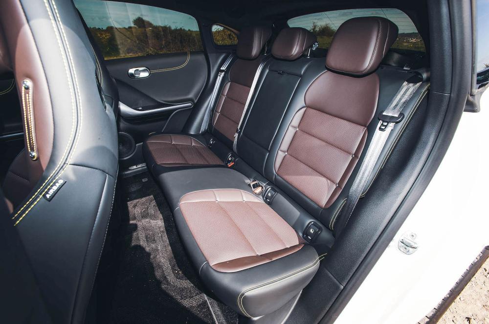 Smart #3 interior back seats