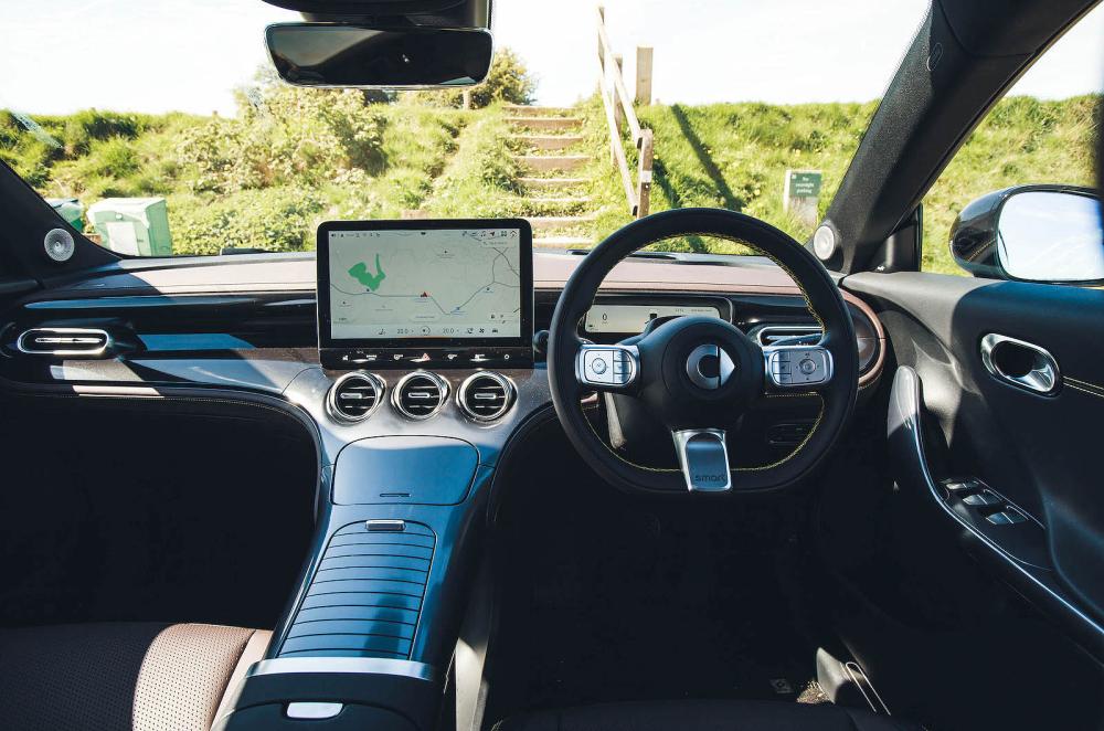 Smart #3 interior dashboard