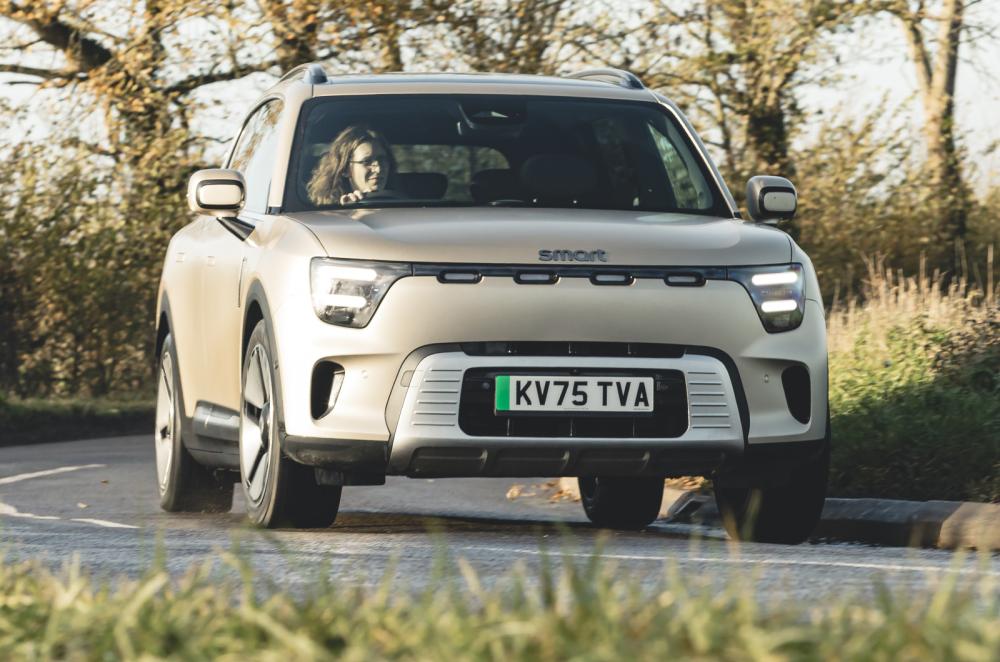 Smart #5 front cornering