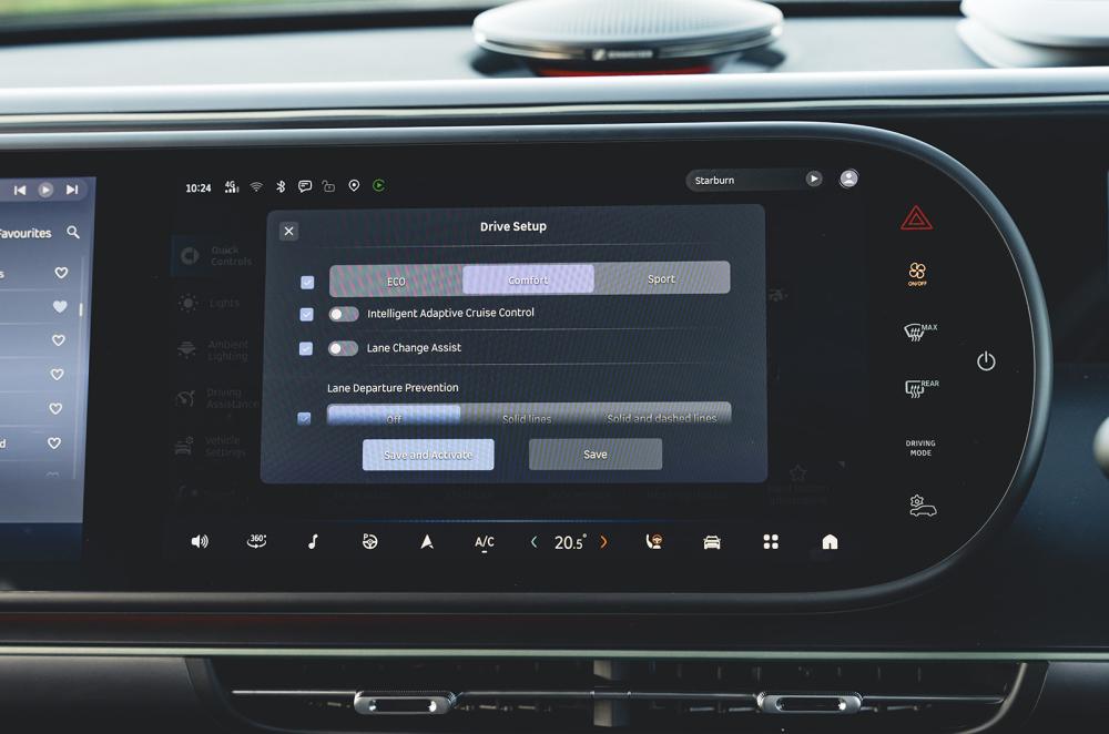 Smart #5 touchscreen