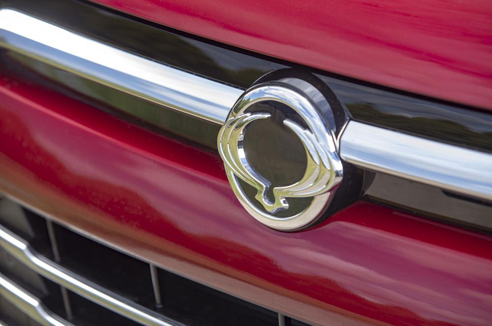 Ssangyong Korando badge detail