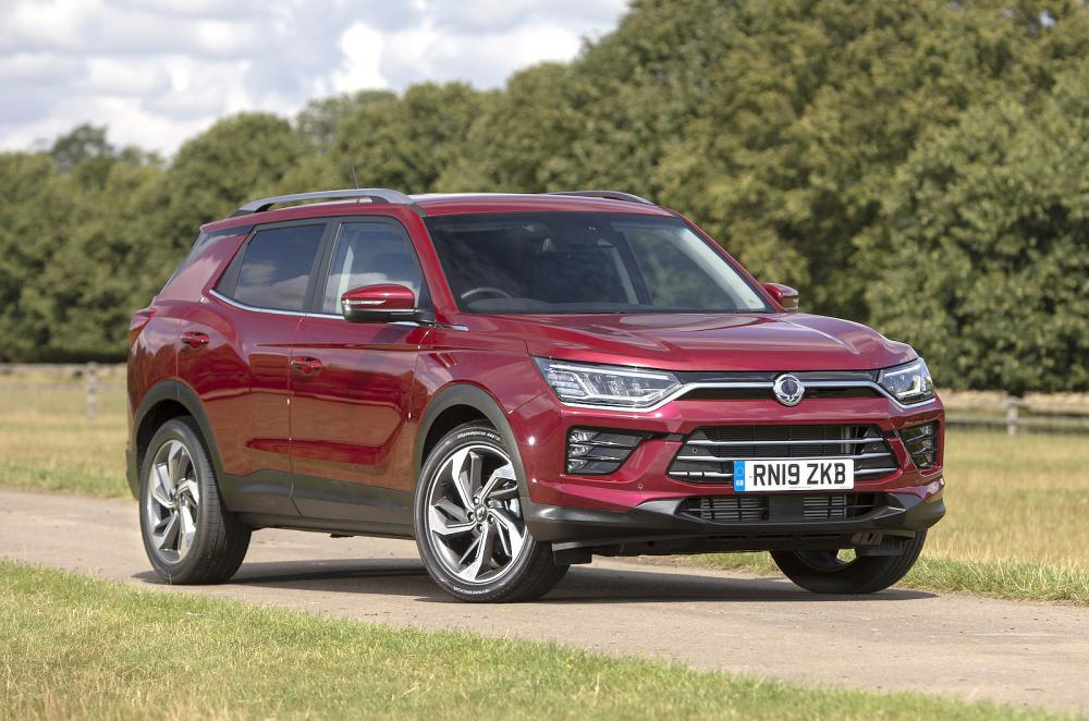 Ssangyong Korando front right static